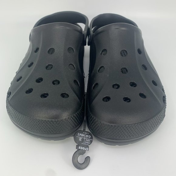CROCS Baya Slip-On Clogs Comfort Sandals Black 10126-001 size 10 M 12 W